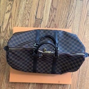 Louis Vuitton Keepall 50 Damier Ebene
